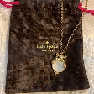 Kate Spade Long Owl Necklace